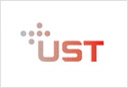 UST logo - Changing part of the word mark color arbitrarily